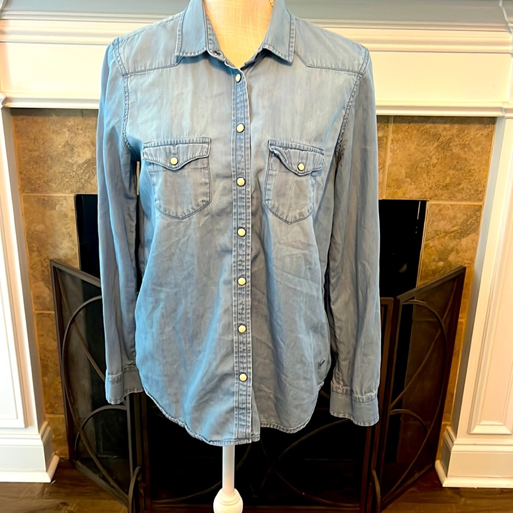 American Eagle Denim Top